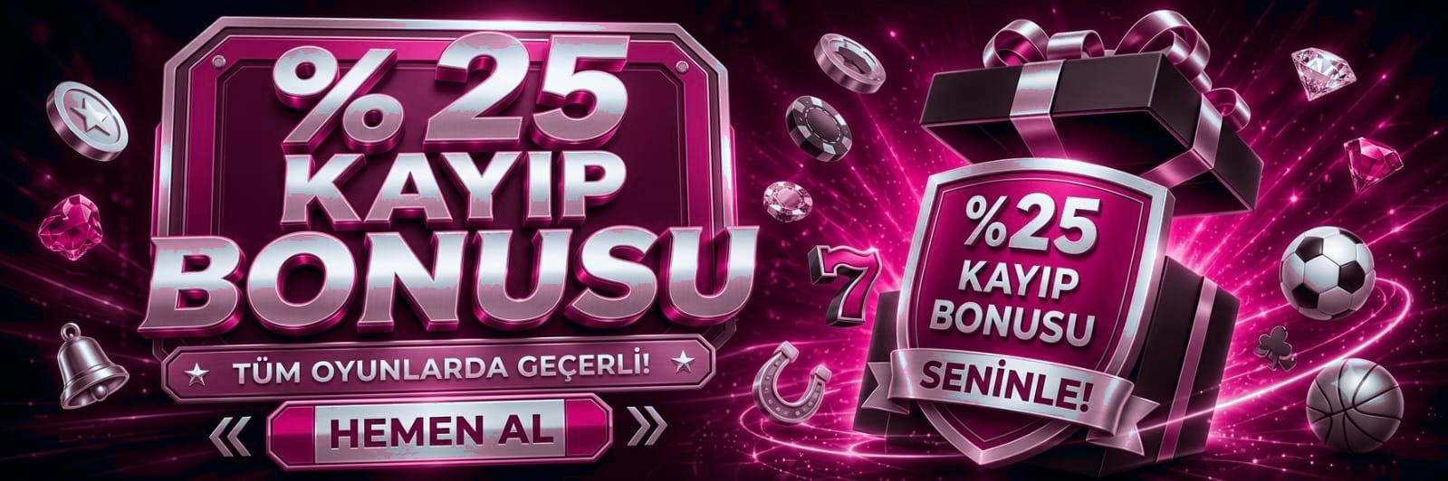 %25 Casino Kayıp Bonusu