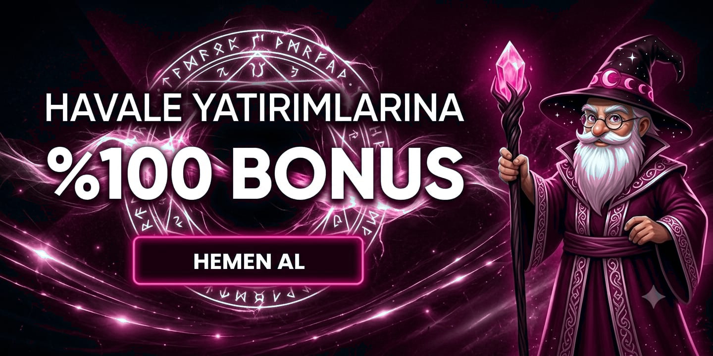 Havale Yatırımlarına %100 Bonus